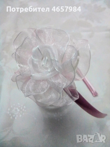 диадема ръчна изработка подходящи за всеки случай , снимка 9 - Шноли, диадеми, ленти - 52504933