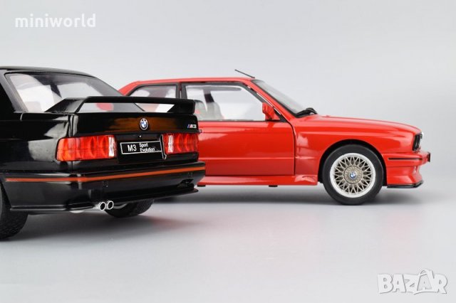 SOLIDO BMW E30 M3 Sport Evolution - мащаб 1:18 на Solido моделите са нови в кутия, снимка 8 - Колекции - 30551050