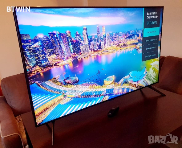 Телевизор - Samsung 50 ИНЧА - Smart - 4K - Ultra - HD - LED !, снимка 2 - Телевизори - 53166858