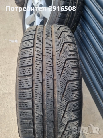 Оригинални Ауди джанти 17 5х112 ЕТ37  с зимни гуми 225 55 17 , снимка 7 - Гуми и джанти - 52087551