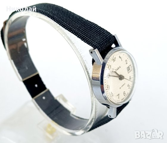 ZARIA ЗАРЯ- дамски механичен часовник , снимка 3 - Дамски - 42753494