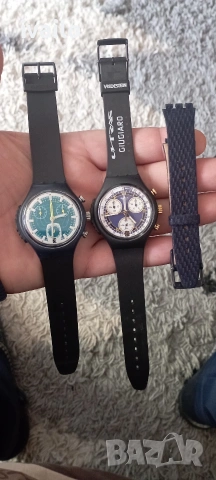 Swatch-Swiss Made 7-бр.Стрелки и Звънец!, снимка 2 - Мъжки - 54331754