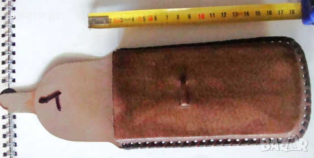 Кожен калъф за очила-ръчна изработка от 20-ти век, снимка 2 - Други - 51692818