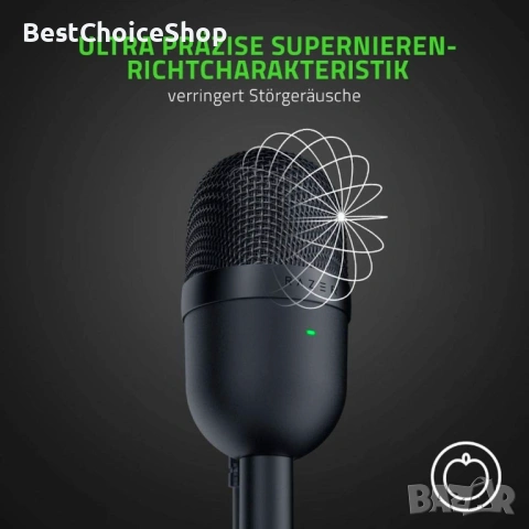 Микрофон Gaming Razer Seiren Mini, Черен, снимка 3 - Микрофони - 53157537