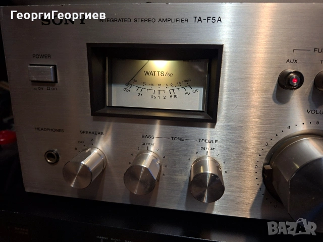 SONY TA F-5A, снимка 8 - Ресийвъри, усилватели, смесителни пултове - 54220462