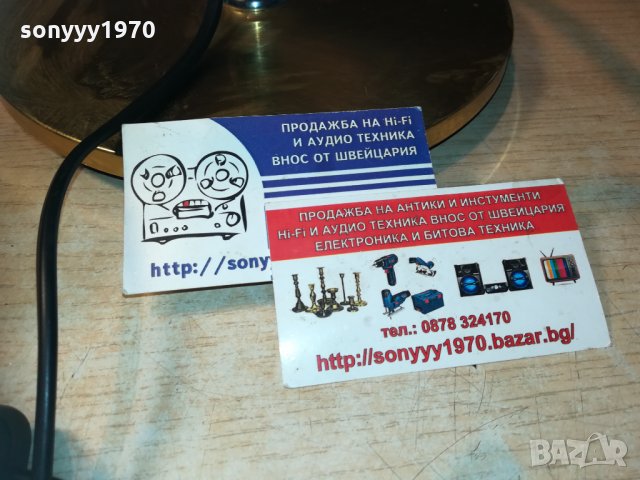 поръчана-gold & inox настолна масивна лампа-внос швеицария, снимка 15 - Настолни лампи - 30151609