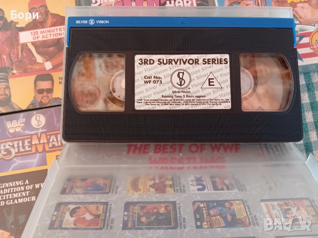 WWF Кеч мания VHS, снимка 12 - Други жанрове - 42678507