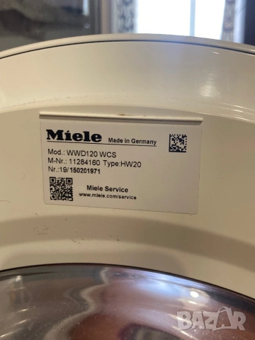 Miele W1 8кг За Ремонт, снимка 10 - Перални - 53292774