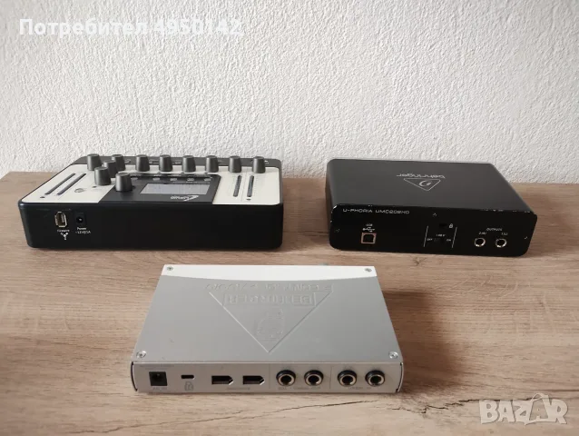 Focusrite Liquid Mix и Behringer FCA202 UMC202HD, снимка 2 - Ресийвъри, усилватели, смесителни пултове - 56087484