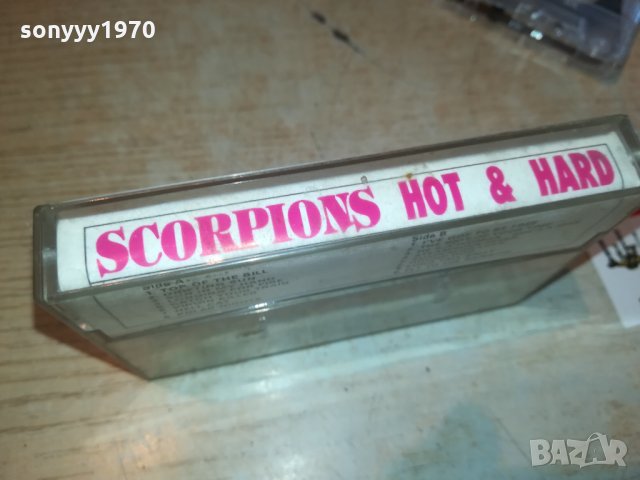 SCORPIONS-АУДИОКАСЕТА 2409211239, снимка 11 - Аудио касети - 34238770
