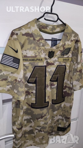 NFL Nike size M Wentz x Philadelphia Eagles Jersey, снимка 8 - Тениски - 54043957
