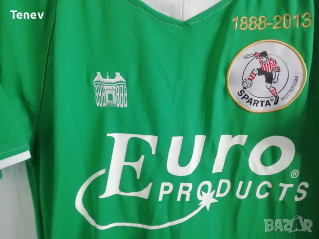Sparta Rotterdam оригинална юбилейна тениска фланелка футболна Спарта Ротердам 125 години 1888-2013 , снимка 4 - Тениски - 52914197