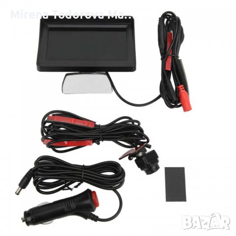 Камера задна с дисплей универсална за всички коли , снимка 9 - Аксесоари и консумативи - 37799277