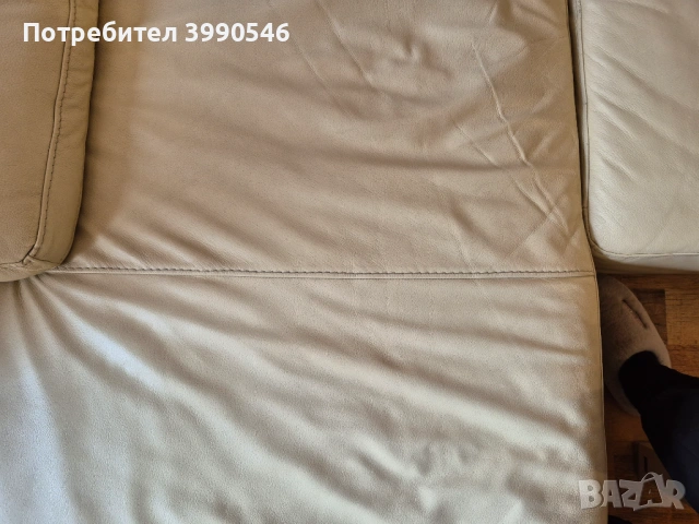 Стилен диван естествена кожа, снимка 8 - Дивани и мека мебел - 53913339