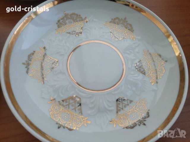 Руски порцеланов сервиз за чай , снимка 6 - Антикварни и старинни предмети - 30140066