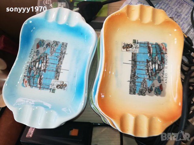 НОВИ ПЕПЕЛНИЦИ ОТ ИТАЛИЯ 45ЛВ ЗА 1БР 15Х10СМ 0602241355, снимка 3 - Антикварни и старинни предмети - 44160884