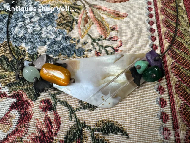 Дизайнерско сребърно колие №6438, снимка 2 - Други ценни предмети - 48800597