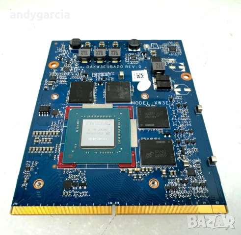 HP ZBook 17 G6 Nvidia Quadro T1000 4GB GDDR5 GPU Graphics Card DAXW3EUBAD0 видео карта за лаптоп
