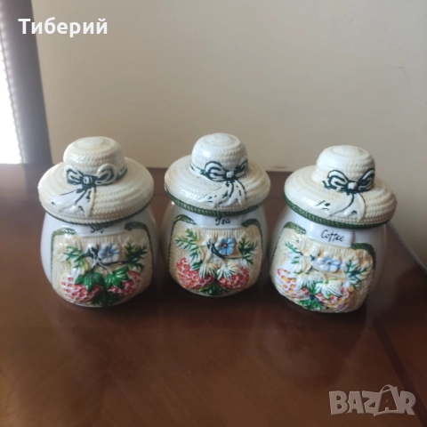Порцеланови буркани, снимка 6 - Декорация за дома - 52094899