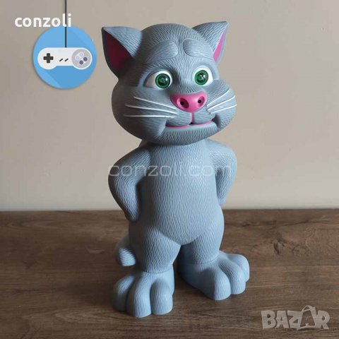 Детска играчка - Говорещ Том от Talking Tom Cat, снимка 2 - Музикални играчки - 30646778