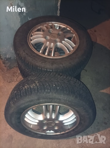 Лети джанти със зимни гуми, снимка 5 - Гуми и джанти - 52732275