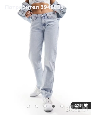 Оригинални дънки Calvin Klein., снимка 2 - Дънки - 51773060