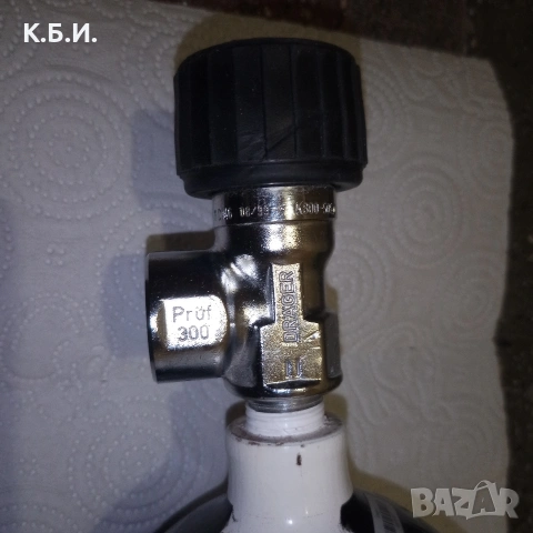 Продавам желязна бутилка Drager 4L - 200 BAR - АТМОСФЕРИ работно налягане , снимка 6 - Въздушно оръжие - 54061358