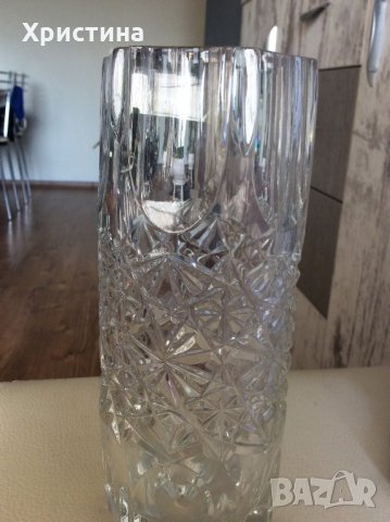 Кристална ваза, снимка 4 - Вази - 31912076