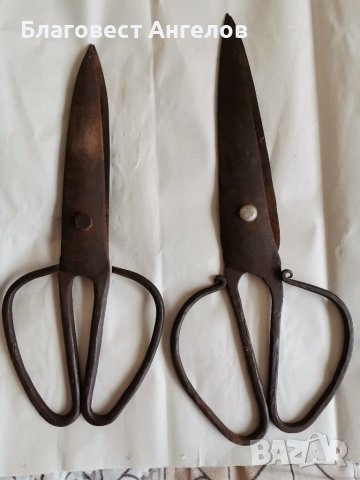 Стари ножици , снимка 1 - Антикварни и старинни предмети - 44237654