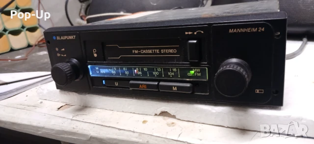 Ретро автокасетофон Blaupunkt Meinnheim 24, снимка 2 - Аксесоари и консумативи - 50672223