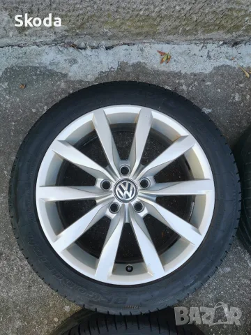 джанти Vw golf 17 5x112 , снимка 6 - Гуми и джанти - 56355527