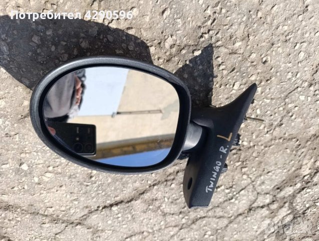 Ляво огледало за Renault Twingo / Рено Туинго , снимка 2 - Части - 51272619