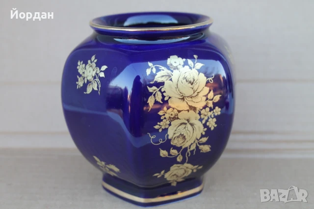 Немска ваза порцелан ''Cobalt'' 