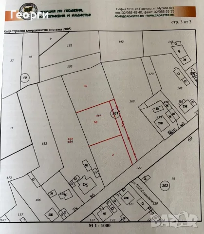 Продавам 3 парцела за жилищно стройтелство ПУП