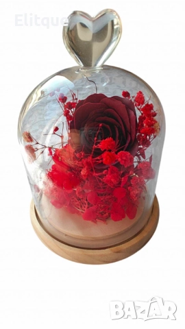 Роза в стъкленица подходяща за всяка дама, снимка 6 - Подаръци за жени - 52778420