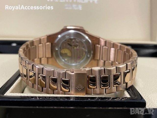 Patek Philippe nautilus chocolate dial, снимка 6 - Мъжки - 52485466