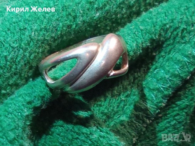 СТИЛЕН АЖУРЕН СРЕБЪРЕН ПРЪСТЕН СРЕБРО 925 ПРОБА 41901, снимка 2 - Пръстени - 44690374
