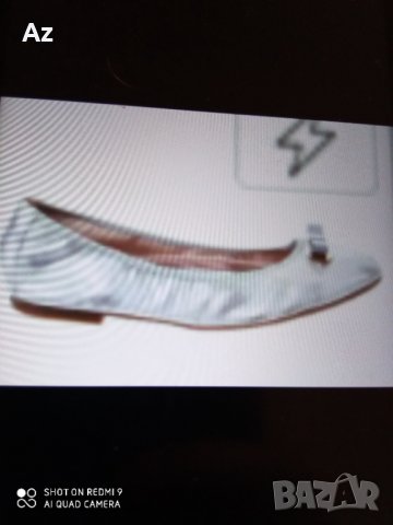 Балеринки в сребрист цвят, снимка 2 - Други - 31358598