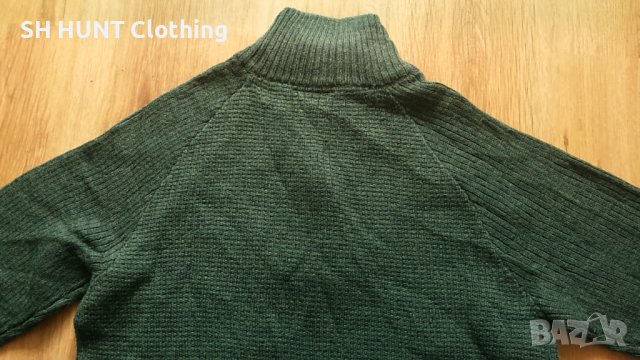 NEO MON DO NAVIK Unisex Wool Sweater 100% WOOL за лов риболов размер L блуза 100% Вълана - 162, снимка 15 - Блузи - 38581424