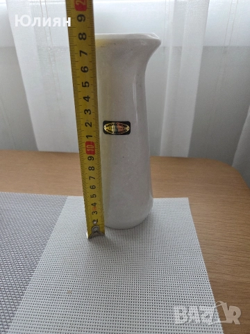 Ваза мраморна, Минерал сувенир, снимка 3 - Вази - 52561446