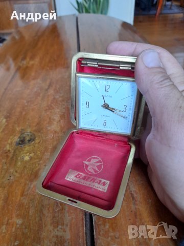 Стар часовник Europa,сувенир БГА Балкан,Balkan, снимка 2 - Антикварни и старинни предмети - 38760820