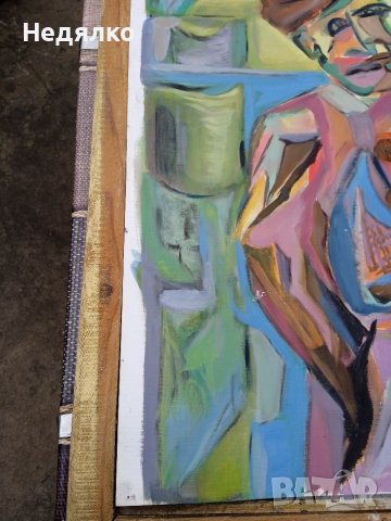 Картина,масло, неизвестен автор , снимка 9 - Картини - 38761031