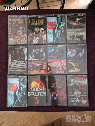 Аудио касети TDK и MAXEL с рок - Whitesnake, Led Zeppelin,Iron Maiden,AC/DC,Black Sabbath,Foreigner , снимка 2 - Аудио касети - 54164068