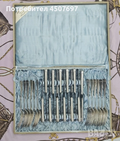 посребрени брибори за храневе WMF art Nouveau., снимка 8 - Прибори за хранене, готвене и сервиране - 53154817