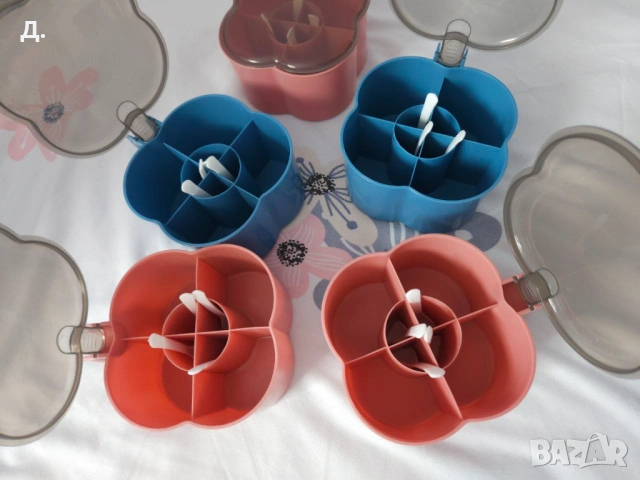 4в1 Кутии за Подправки с Лъжички | 5бр., снимка 3 - Други - 53201403