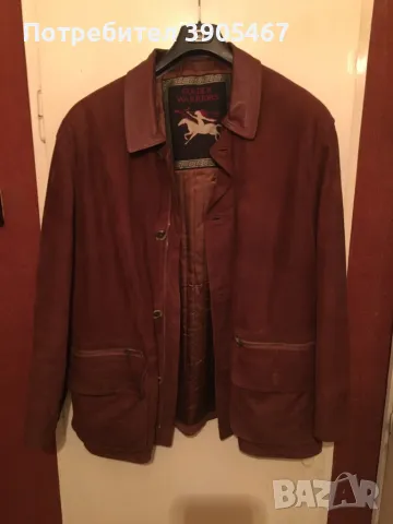 Мъжко ест. кожа яке