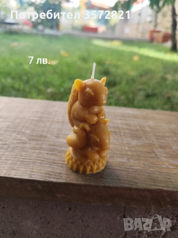 Ръчно изработени свещи от чист пчелен восък., снимка 12 - Декорация за дома - 50923127