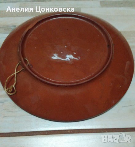 Стара керамична чиния 2, снимка 6 - Антикварни и старинни предмети - 44199240