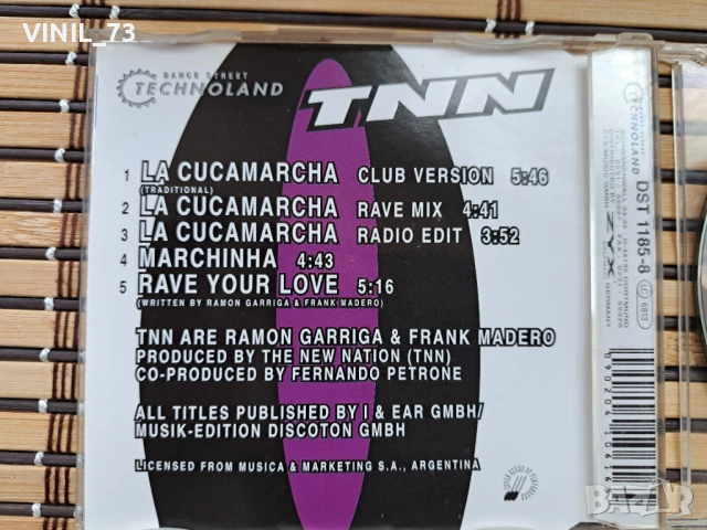 TNN – La Cucamarcha, снимка 3 - CD дискове - 50518393
