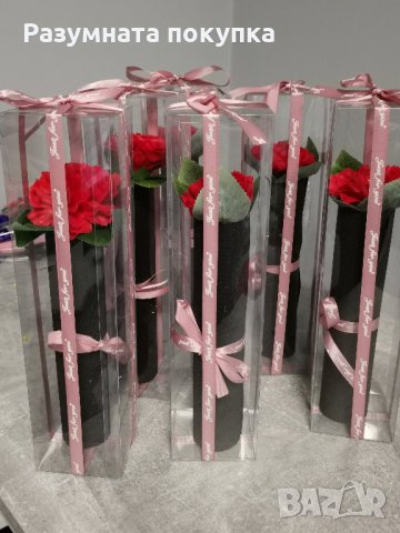 Луксозни хартиени рози, снимка 6 - Изкуствени цветя - 31723361